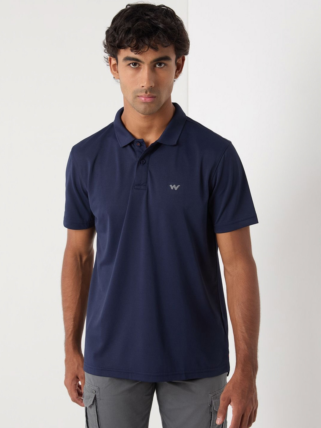 Wildcraft Nylon Polo Collar T-shirt