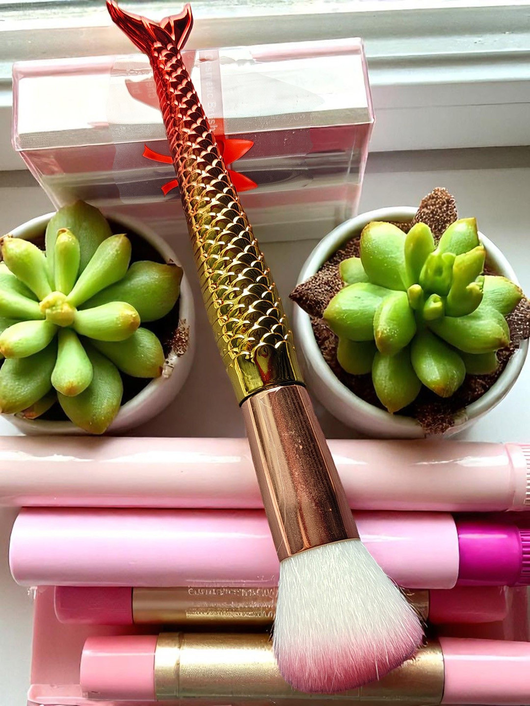 CHRONEX Soft & Sleek Premium Make Up Face Brush
