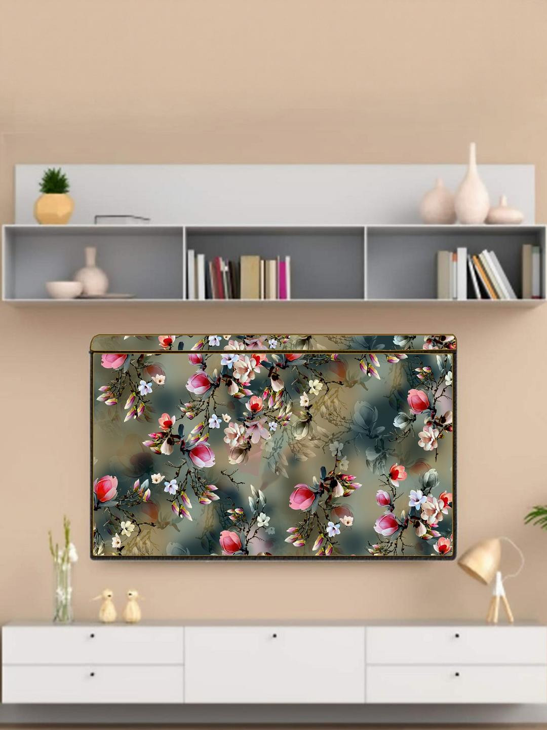 MOGNE FAB Green Waterproof and Dustproof Printed 32 Inch LED TV Cover