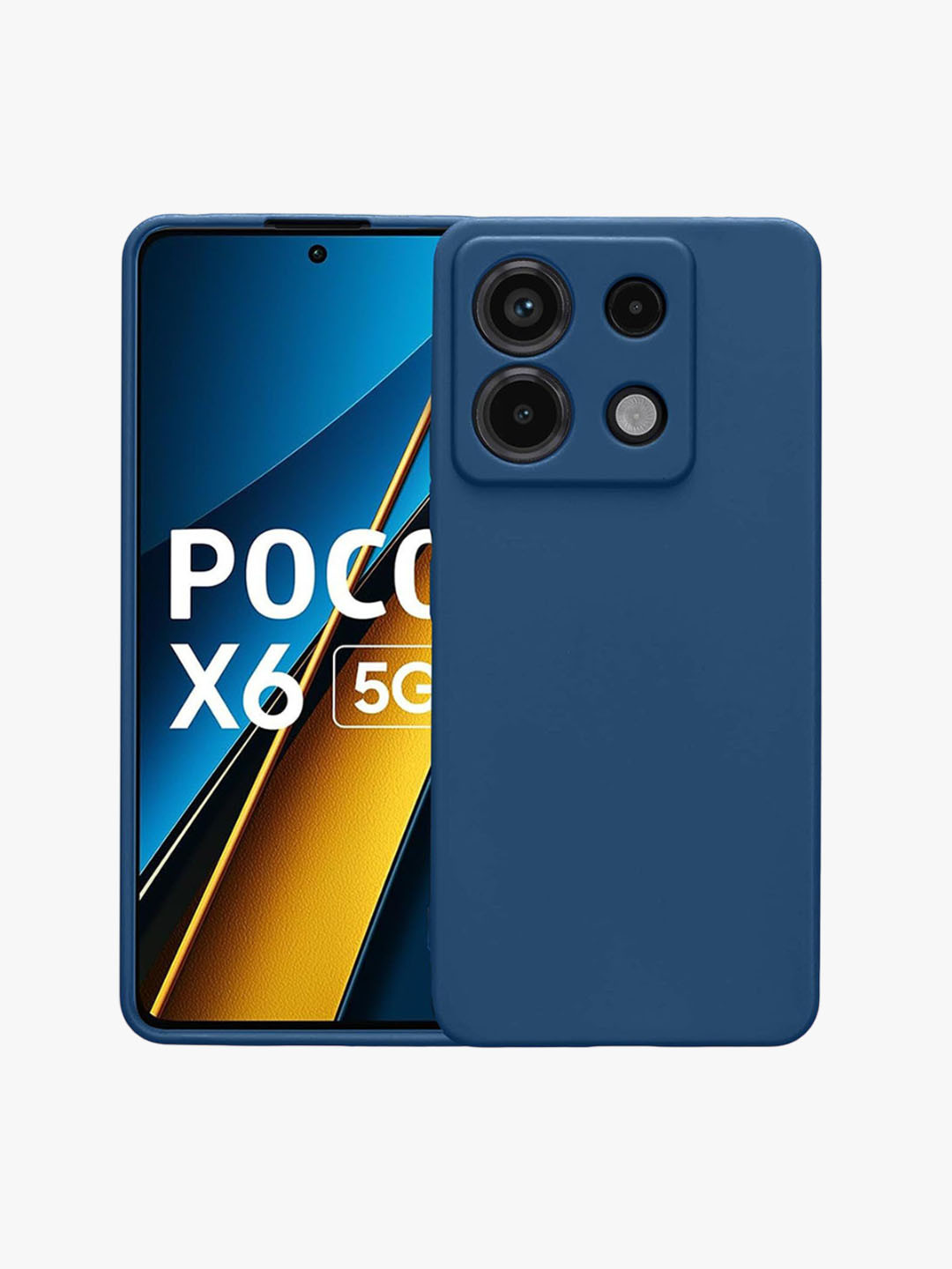 LIRAMARK Poco X6 5G/ Redmi Note 13 Pro Silicone Back Cover