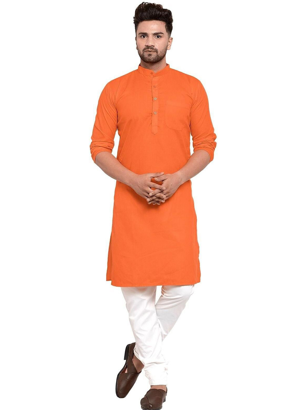 Attigo Men Thread Work Kurta
