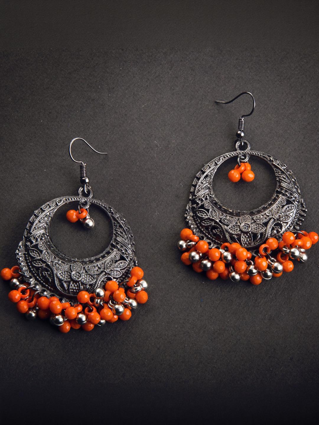 Creative Frogs Geometric Jhumkas Earrings