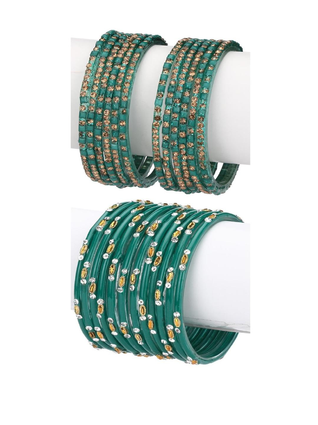 Somil Set of 2 Glass Bangles/Kada
