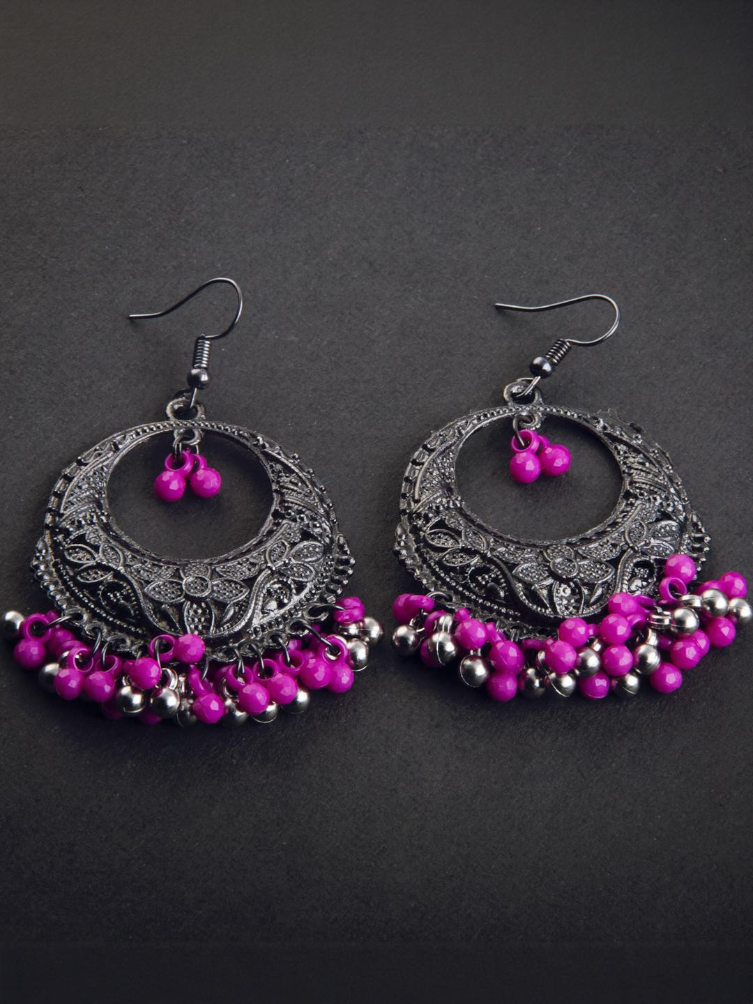 Creative Frogs Silver Plated Classic Chandbalis Earrings