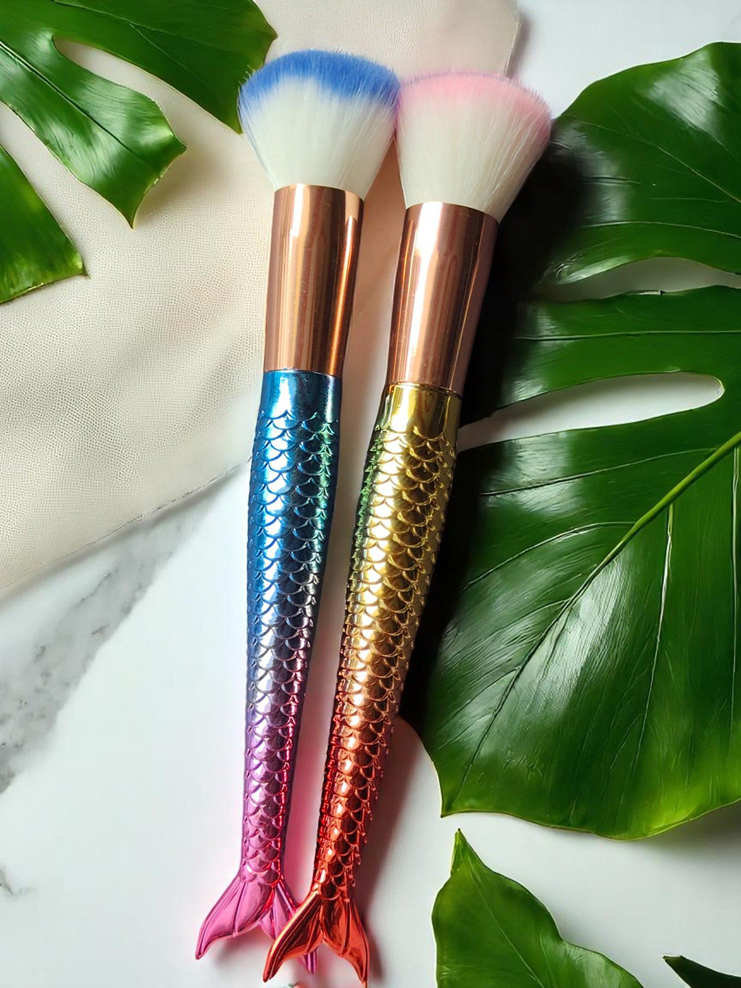CHRONEX Set Of 2 Soft Bristles Makeup Face Brush
