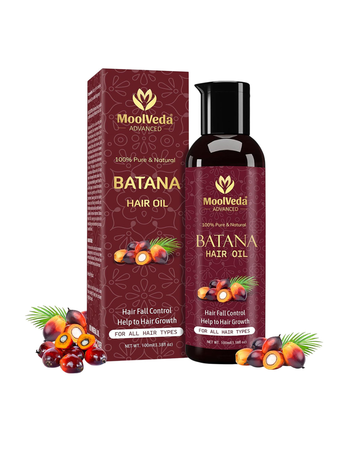 MOOLVEDA Batana Hair Oil- 100 ml