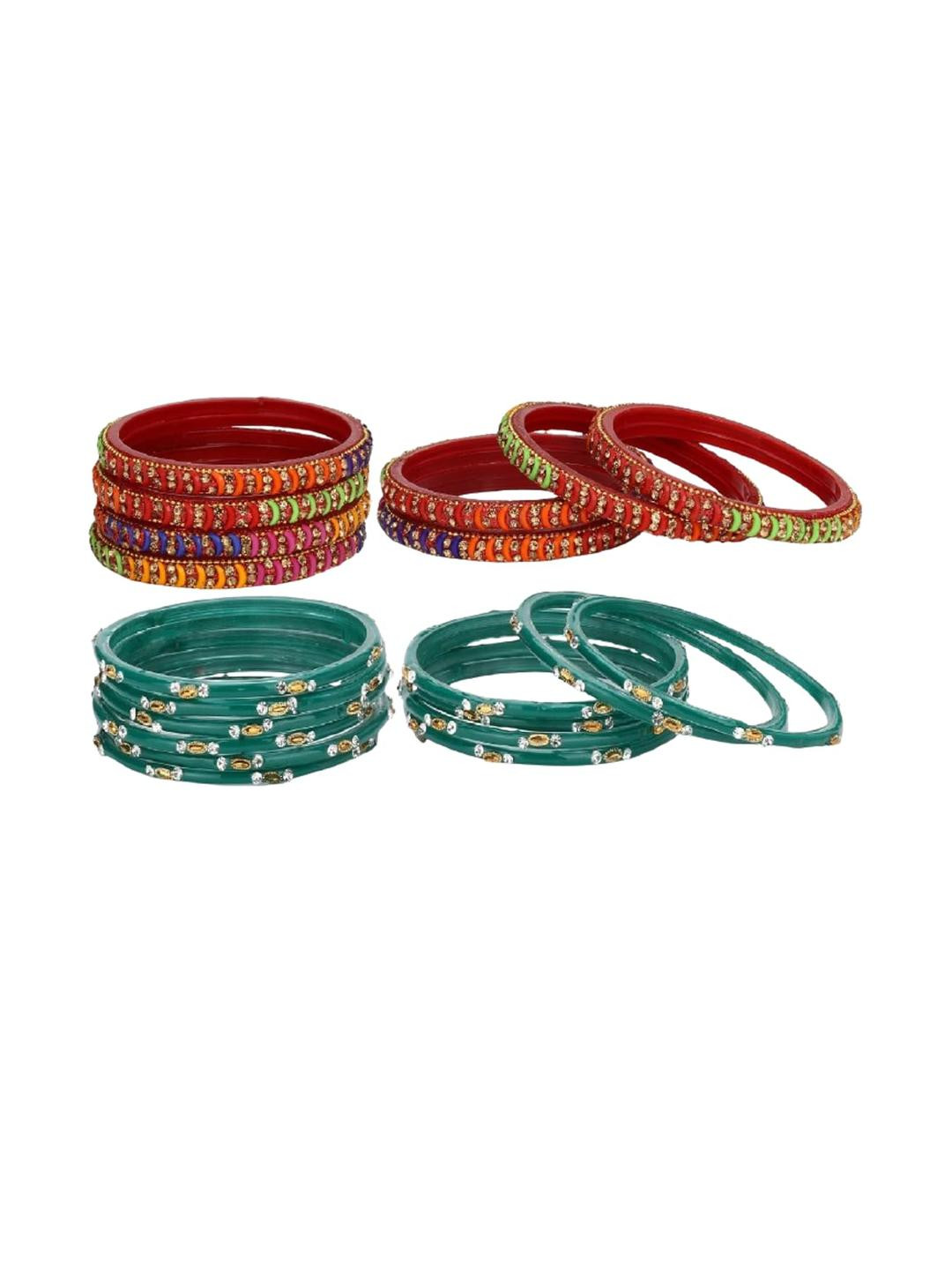 Somil Modern And Colorful Glass Bangle/Kada