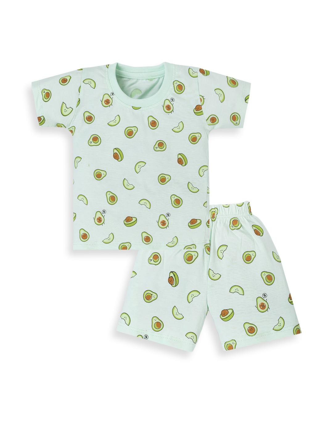 BURBN Kids Printed T-shirt & Shorts