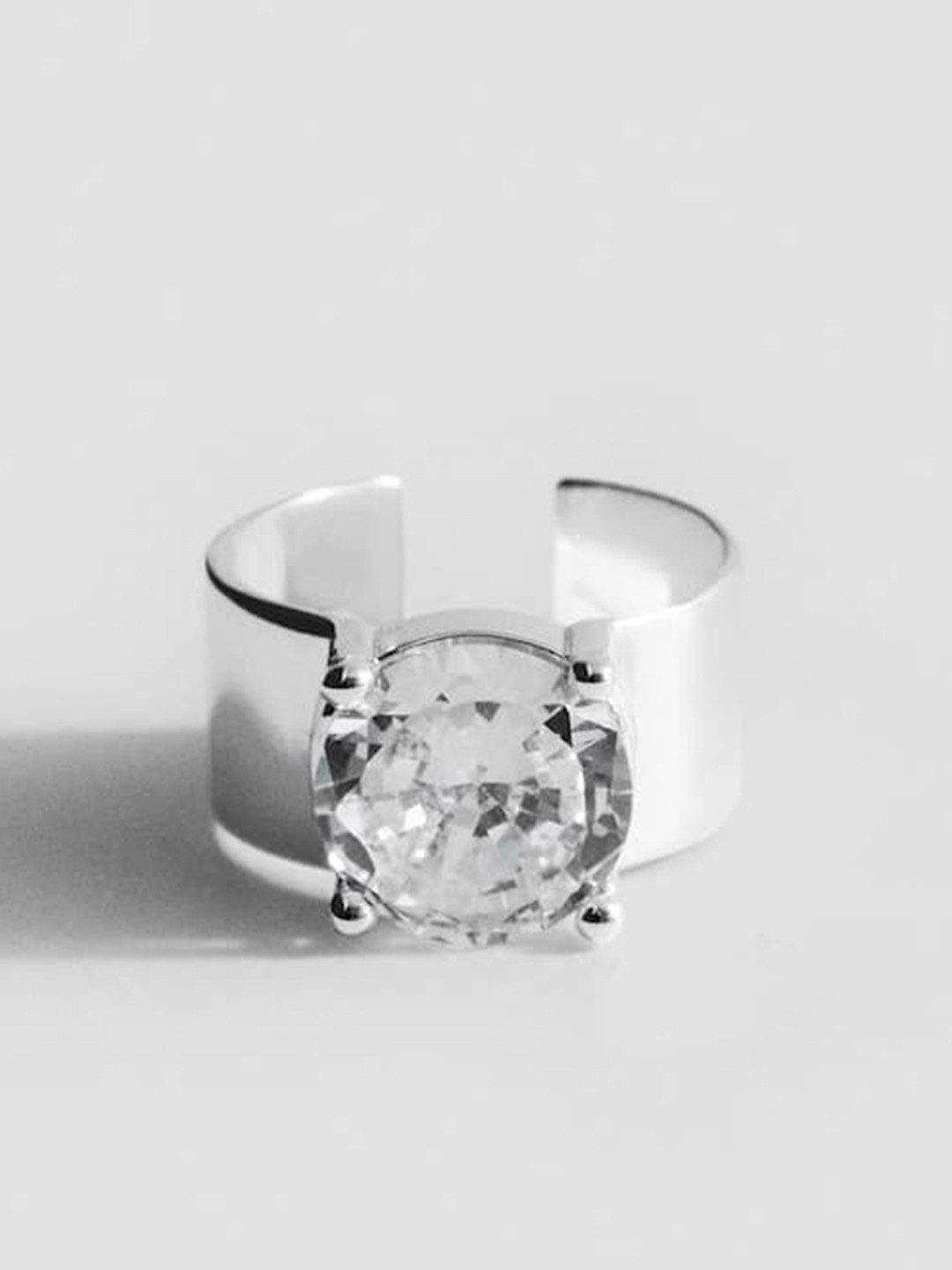 MANGO Women Stone Studed Finger Ring