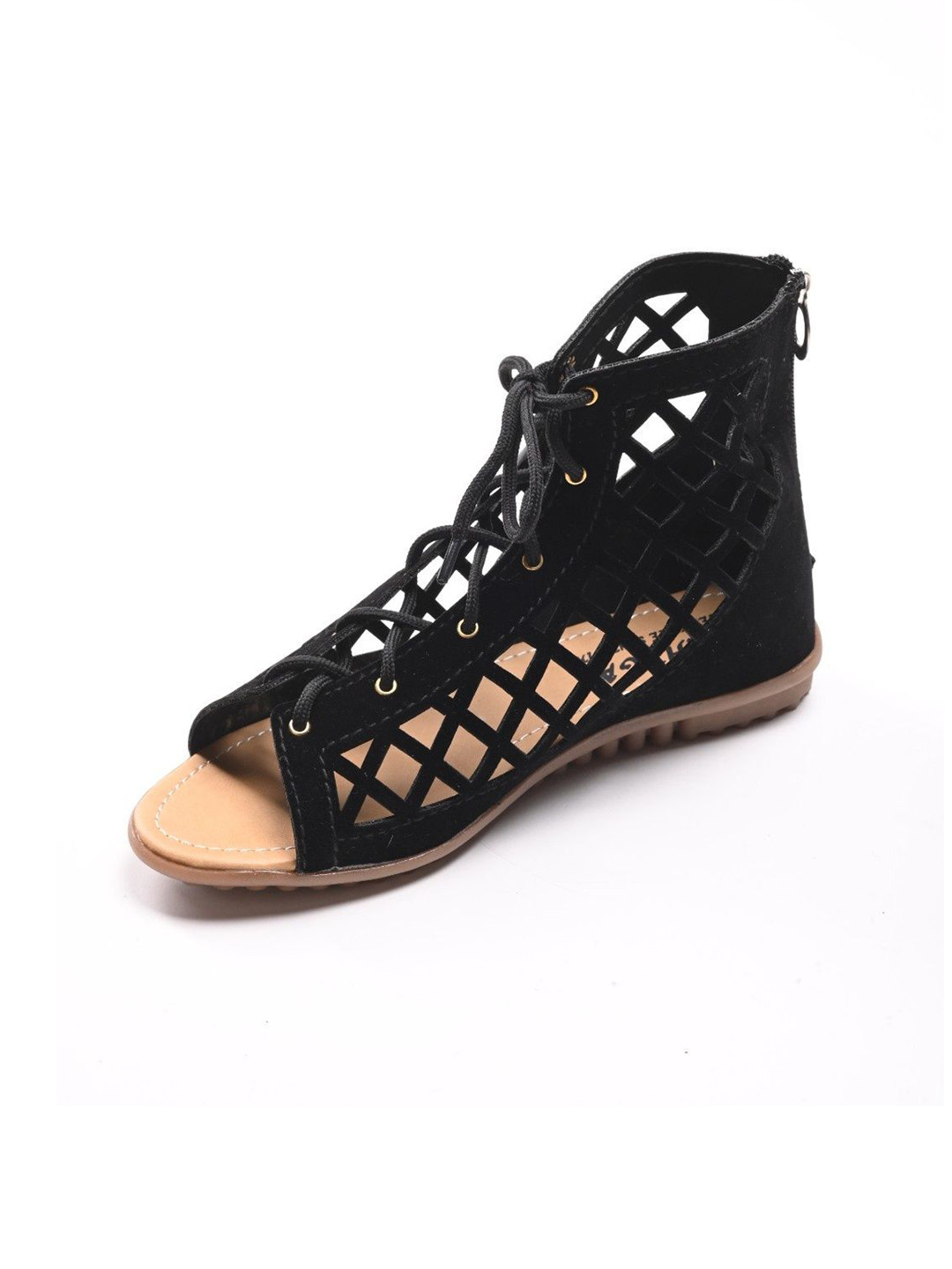 RAHEGAS Women's Flatform Heel Gladiators | gladiator sandals for women, gladiator flats