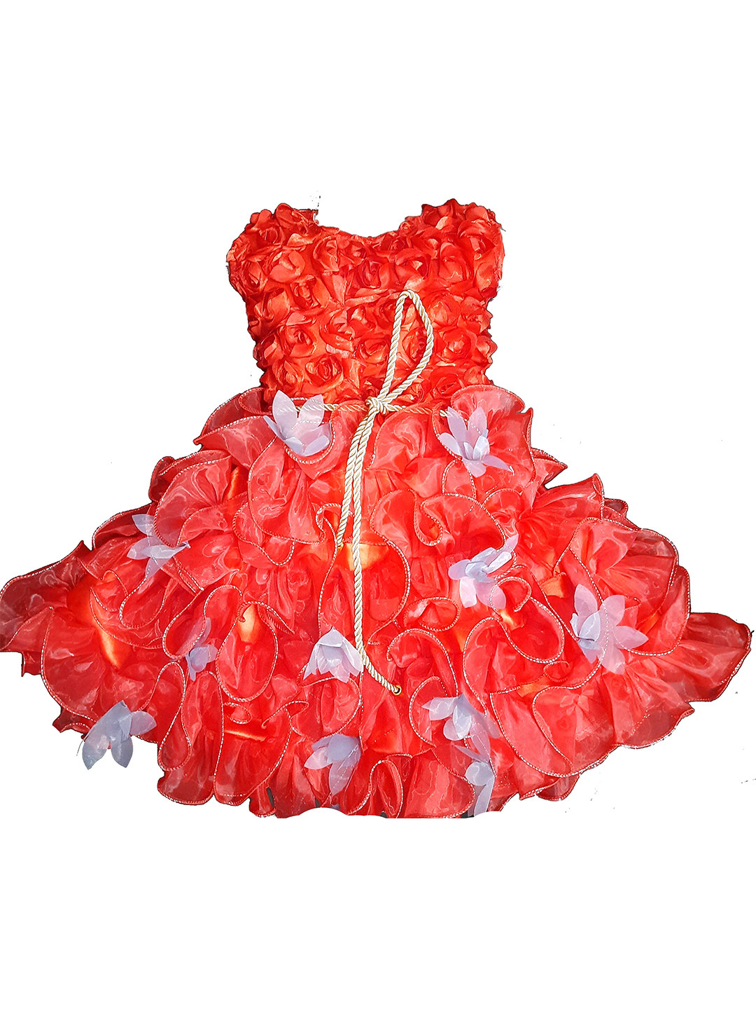 VILLATA FASHION Floral Pattern Georgette Dress