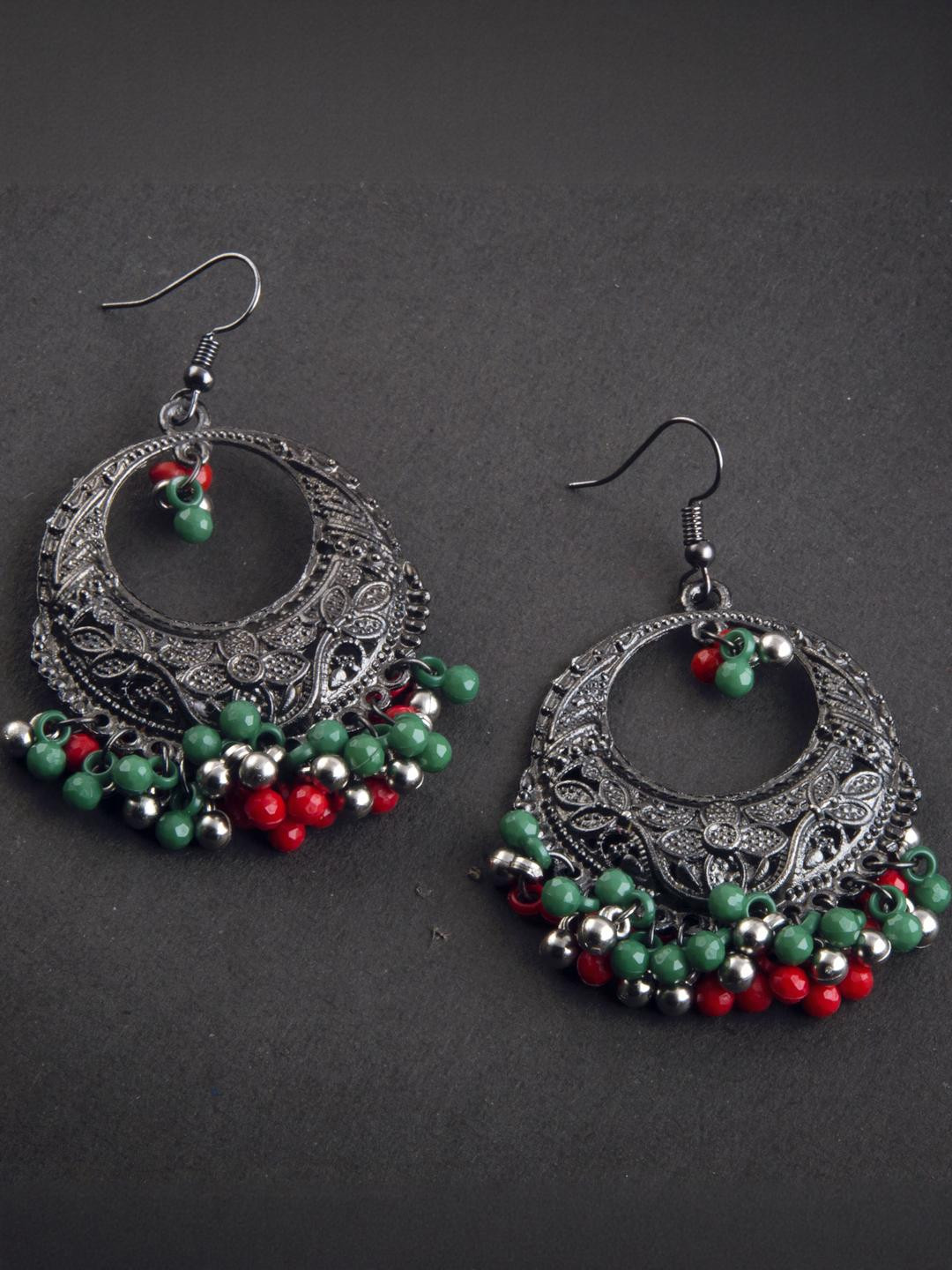 Creative Frogs Women Red Earrings