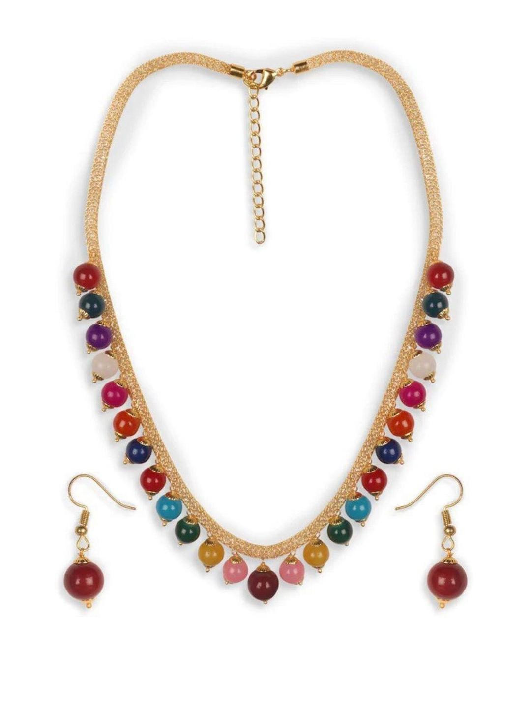 Women Multicolor jewellery set