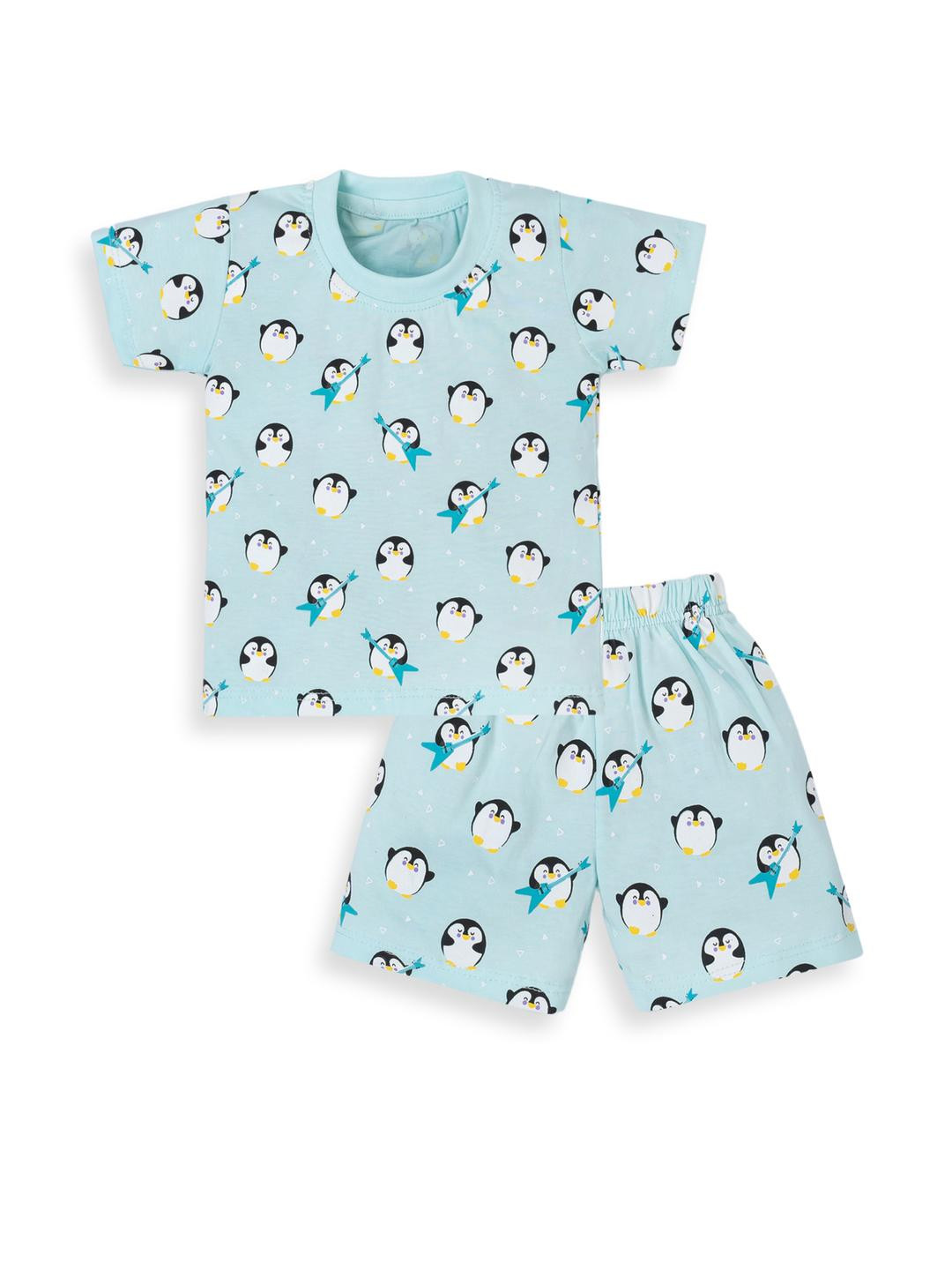 Burbn Unisex Kids Tshirt & Shorts Co-Ord Set
