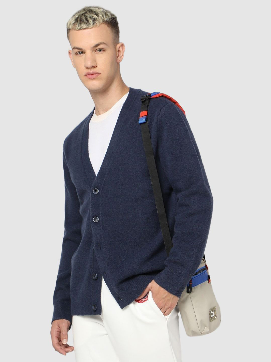 GAP Button-Down V-Neck Cardigan