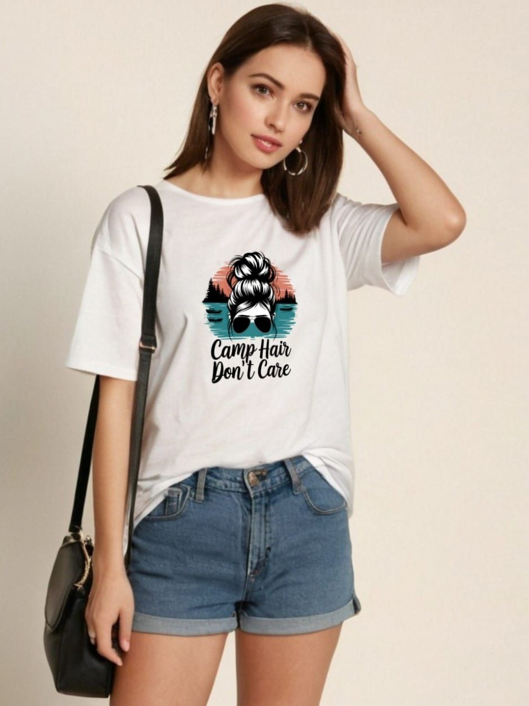 DressBerry Women Biker Extended Sleeves T-shirt