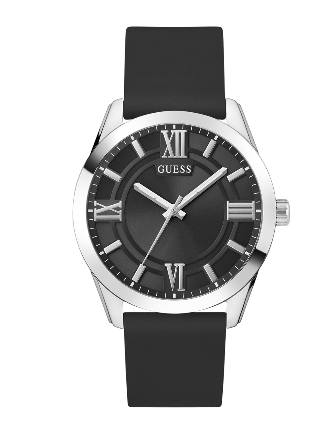 GUESS Elliot Men Silicon Straps Analogue Watch GW0894G1