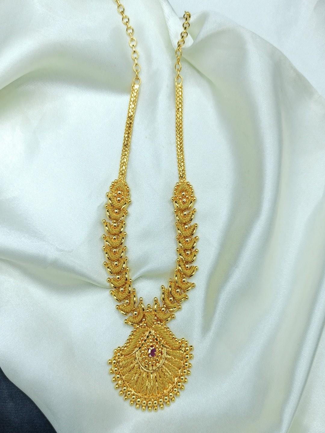 PRS GOLD COVERING Copper Gold-Plated Necklace
