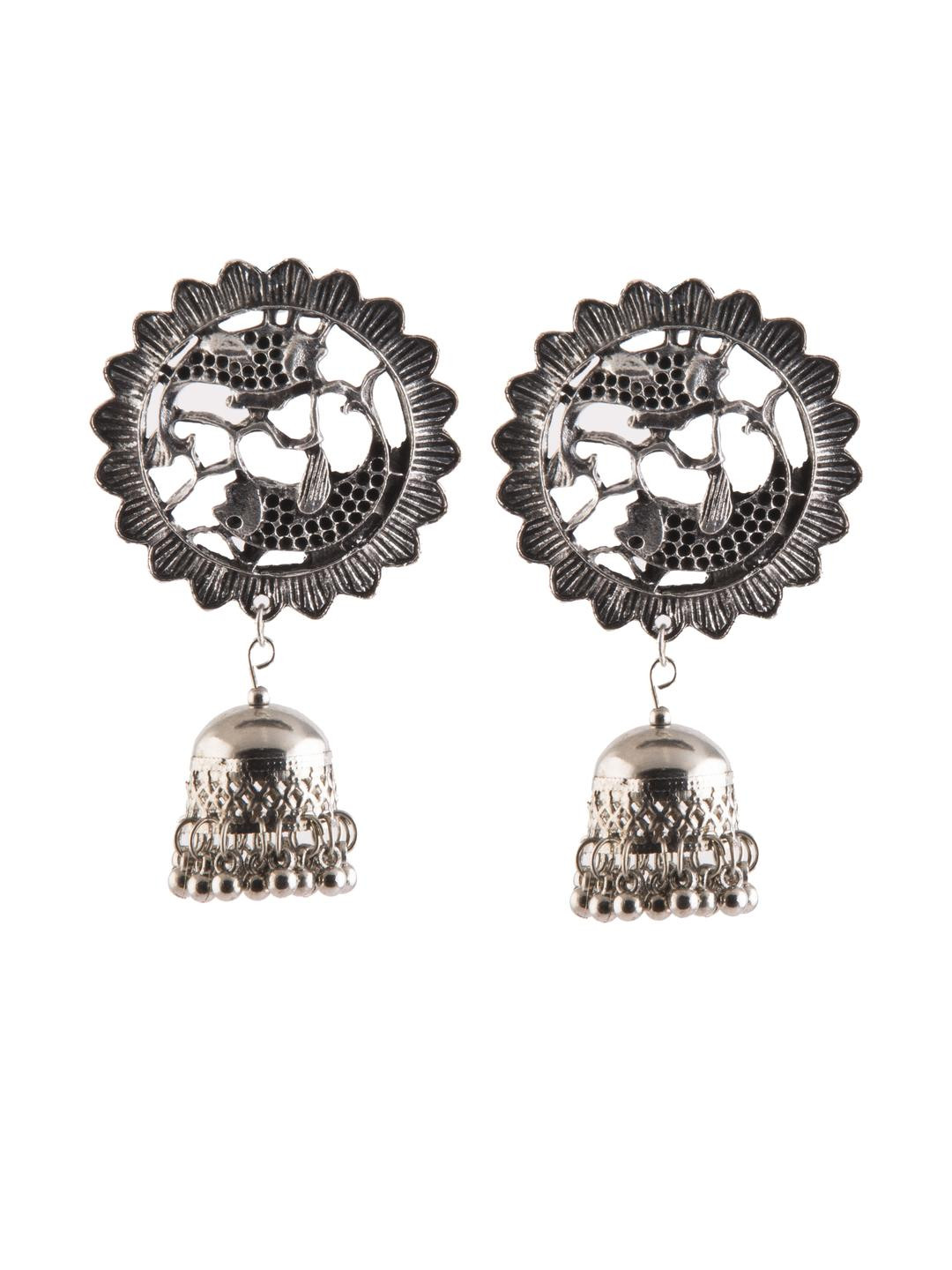 Creative Frogs Circular Jhumkas Earrings