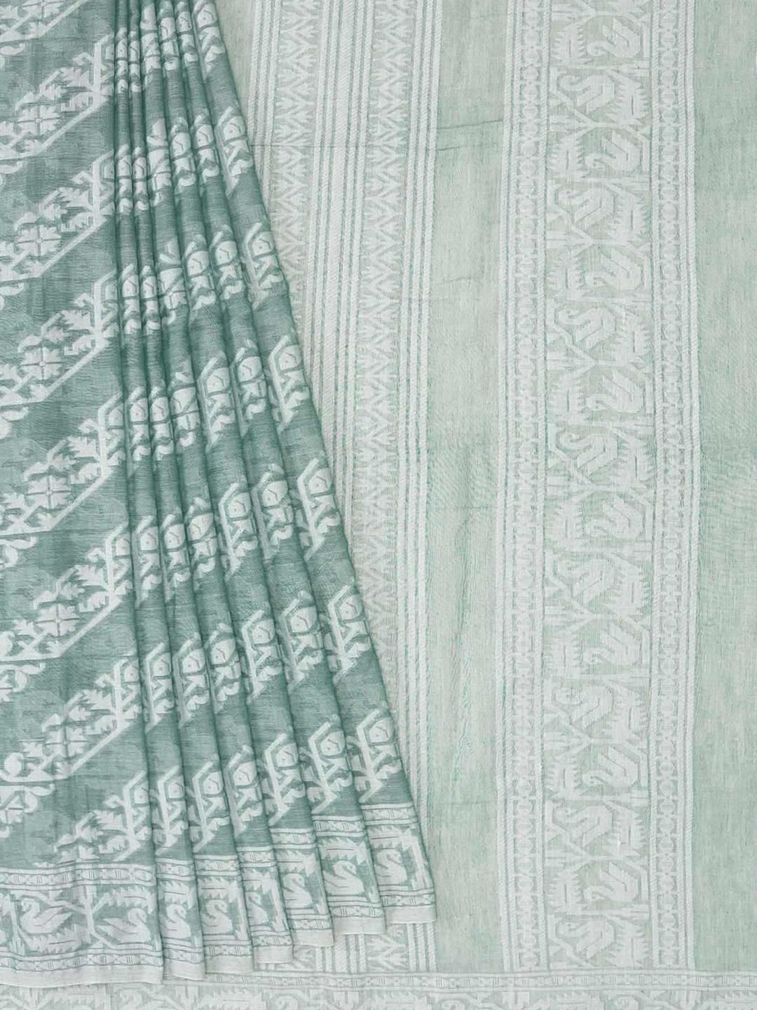 Nalli Woven Design Pure Cotton Regular Saree