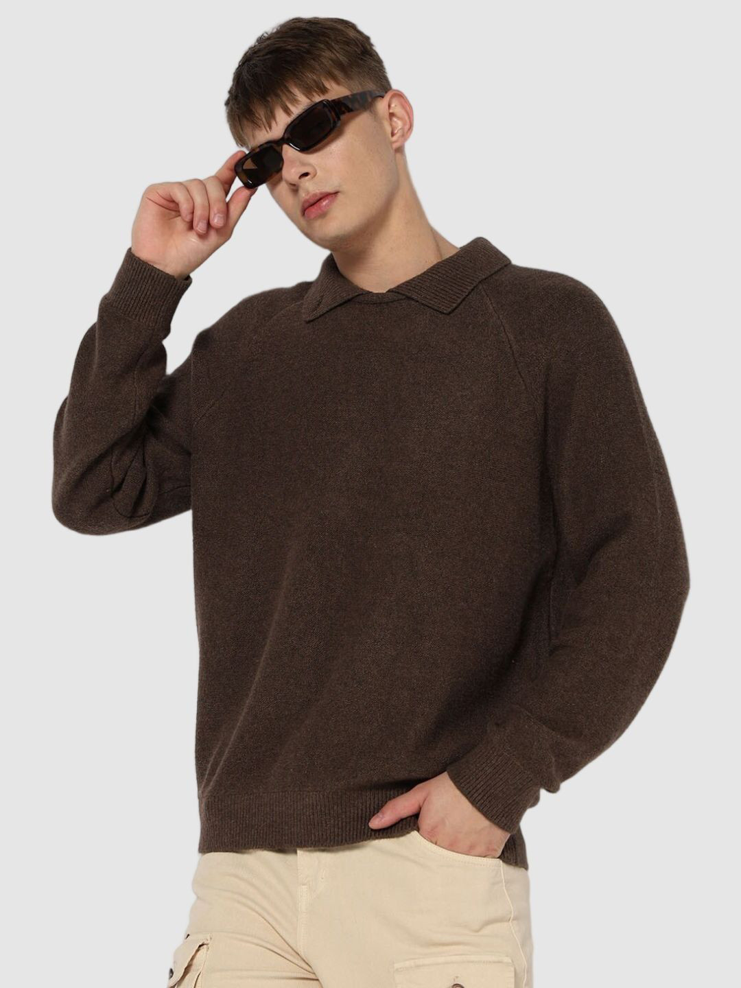 GAP Men Polo-Neck Cashsoft Sweater