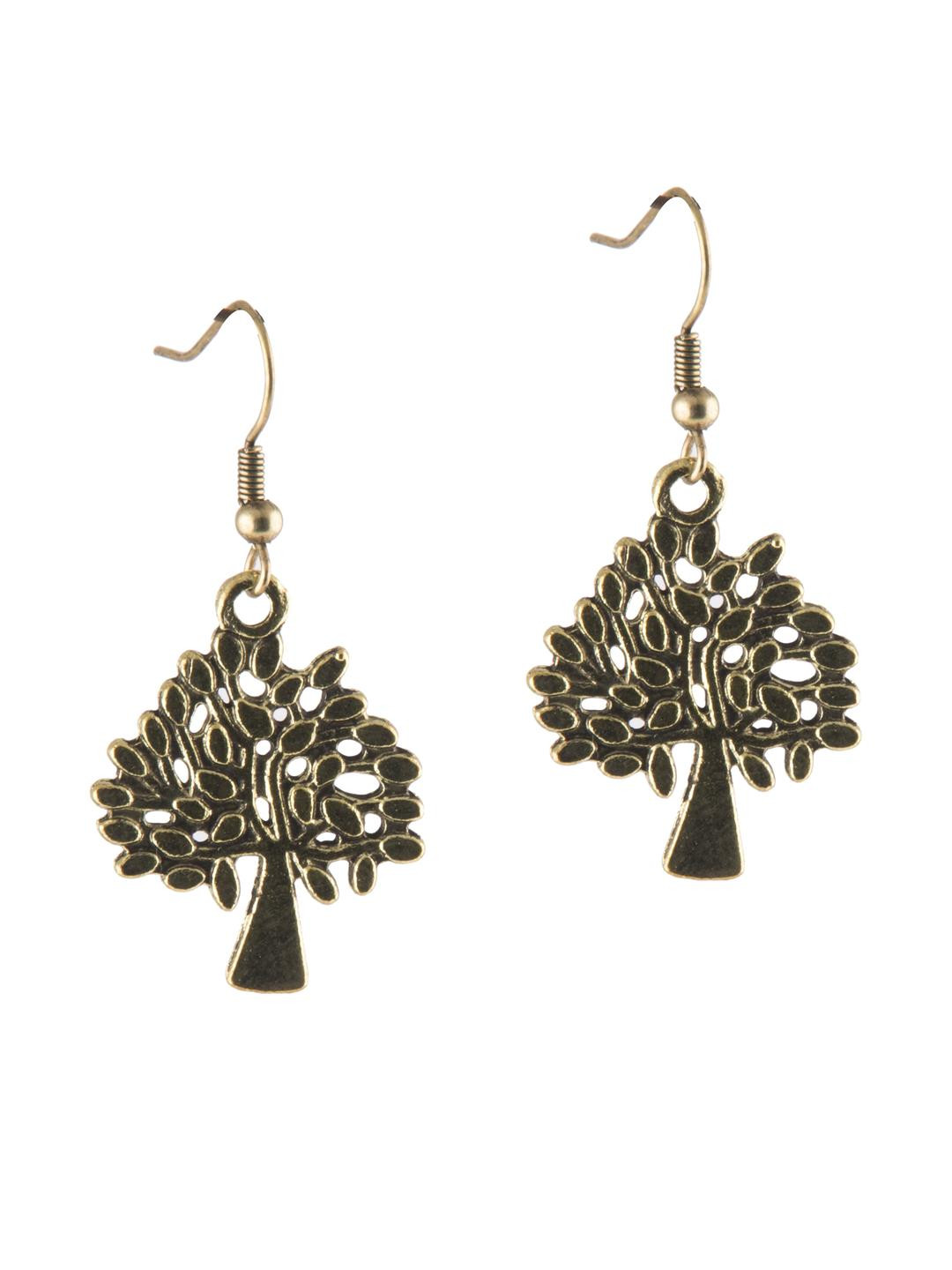 Creative Frogs Women Gold Earrings