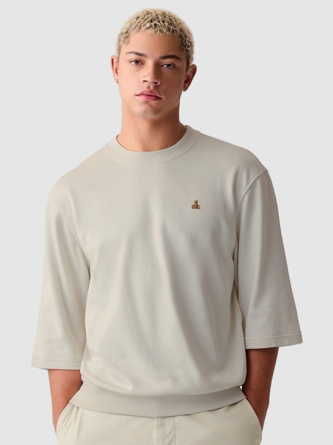 GAP Brannan Bear Regular Fit Crew-Neck Sweatshirt