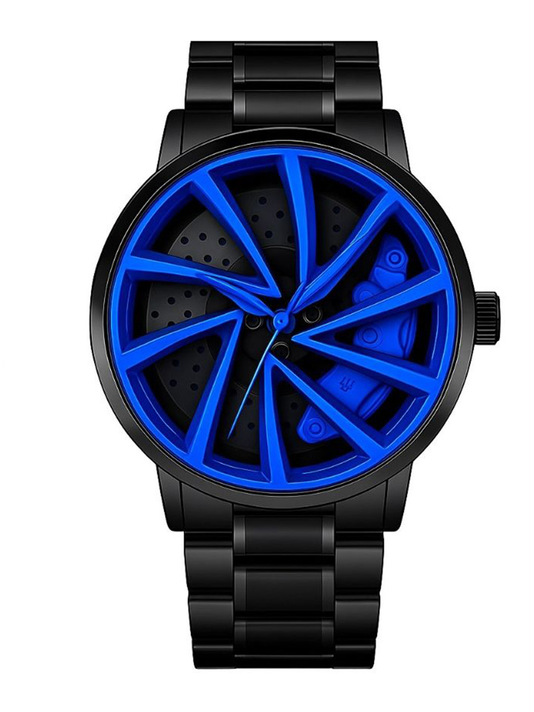 SWADESI STUFF Men Analogue Watch ROTATE 003 BLUE 2025