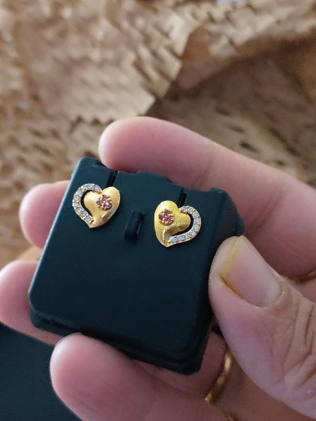 Niva Fashion Stylish & Trendy Gold Earrings Alloy Earring Set