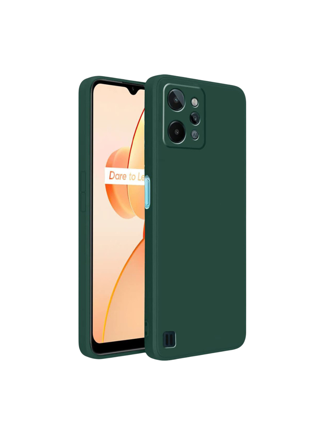 LIRAMARK Realme C31 4G Silicone Soft Back Cover Case