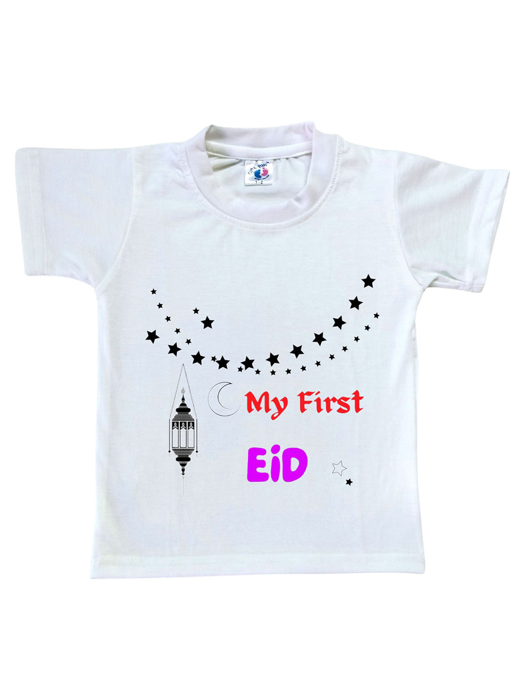 Cute Pals Girls Printed T-shirt