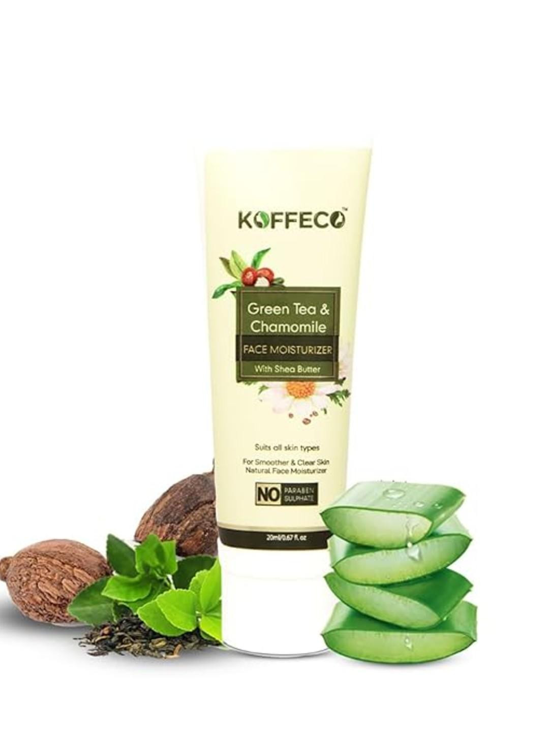 Koffeco Green Tea Chamomile Face Moisturizer - 100 ML