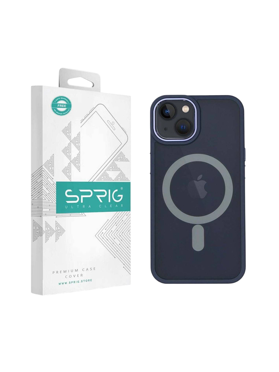 SPRIG iPhone 14 Plus Transparent PC Magsafe Cover