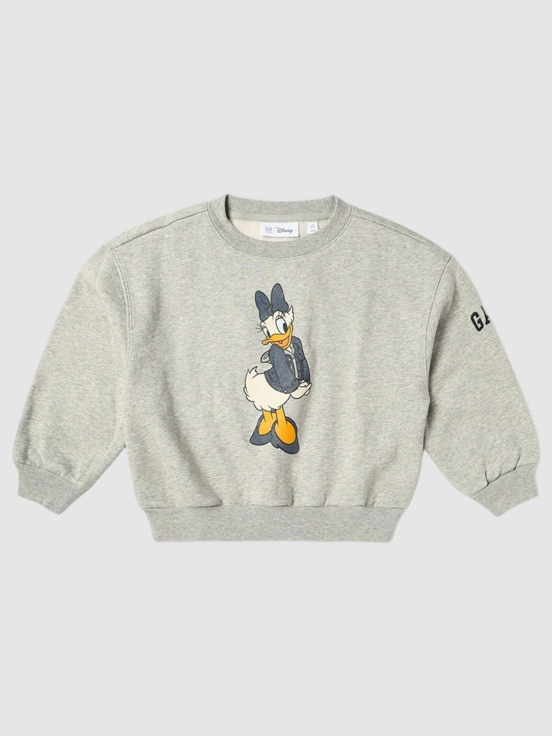 GAP Girls Donald Duck Graphic Printed Round Neck Sweatshirt