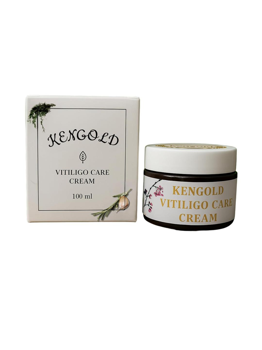 KENGOLD Vitiligo Cream For White Patches Discoloration of Skin & Scar Removal 100g