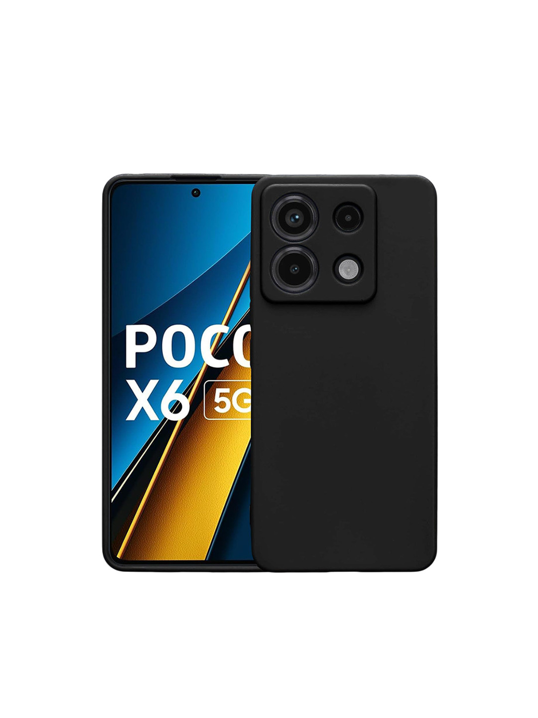 LIRAMARK Poco X6 5G/ Redmi Note 13 Pro Silicone Back Cover