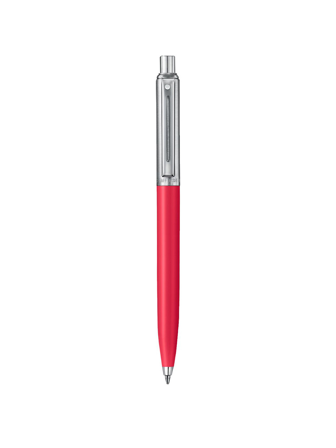 Sheaffer Rose Red With Chrome Trim E321 Sentinel Ballpoint Pen