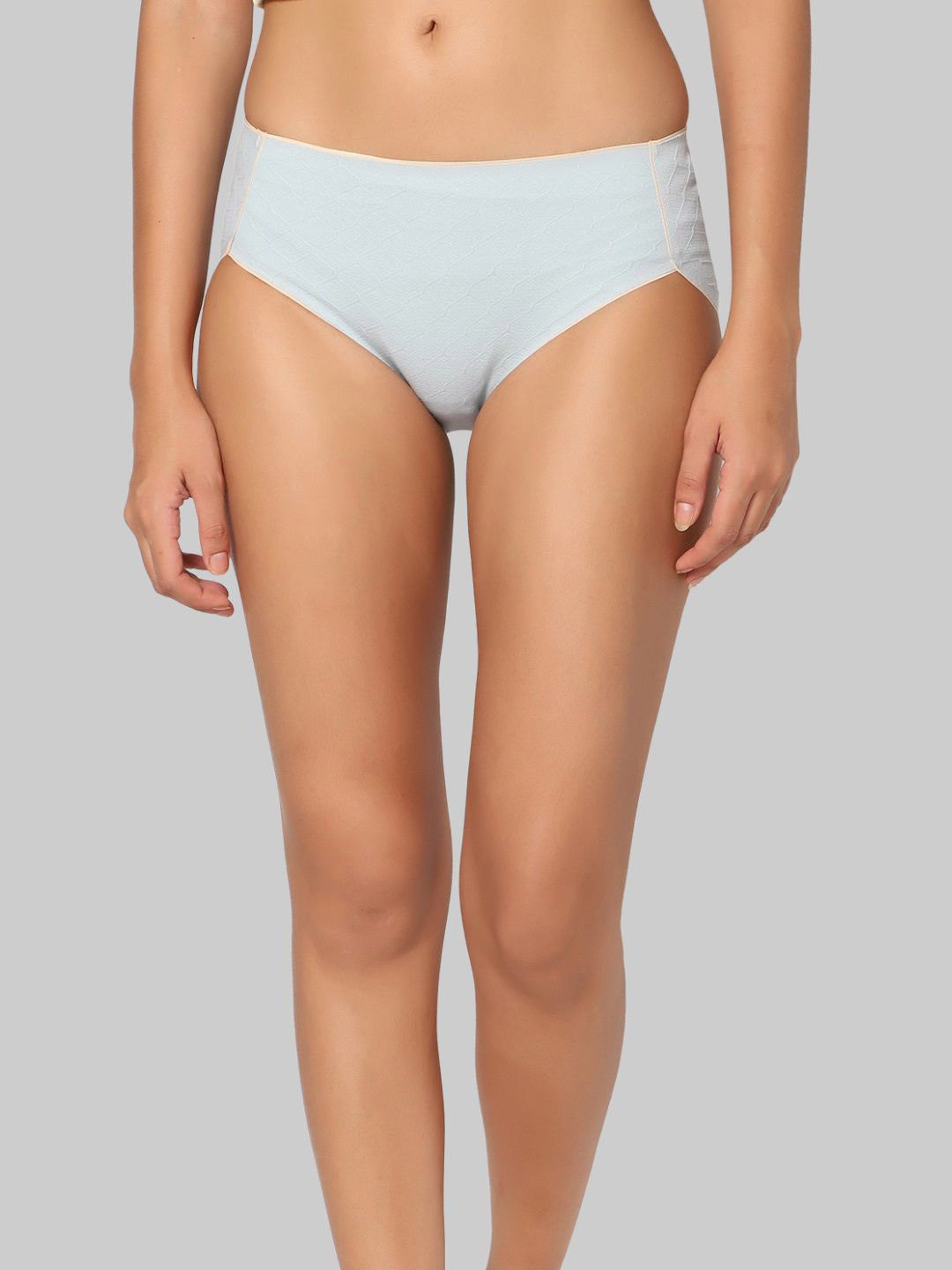 INTIMATE QUEEN Mid -Rise Cotton Hipster Briefs IQ-CSU-BLUE-XS