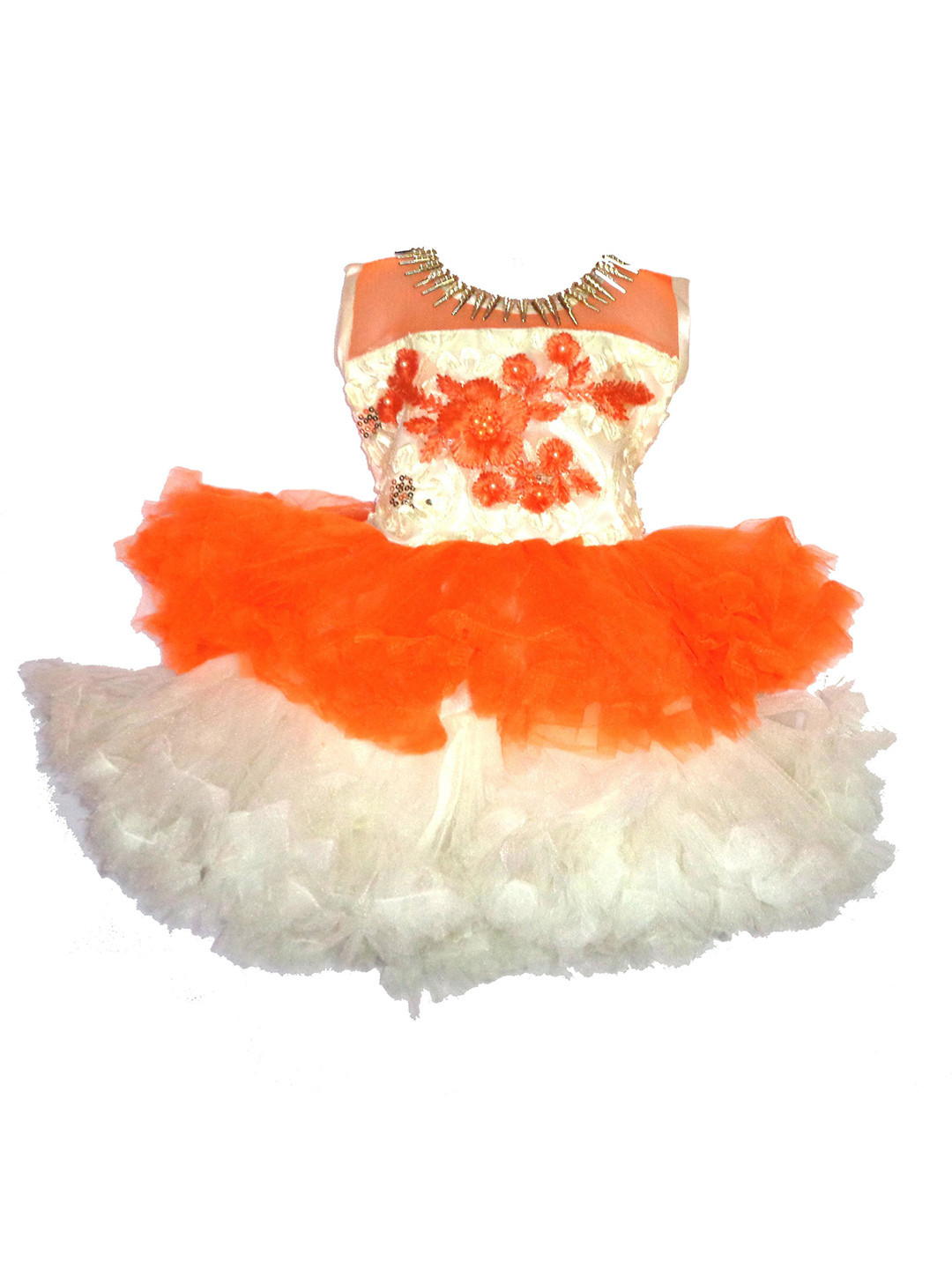 VILLATA FASHION Georgette Fit & Flare Mini Dress