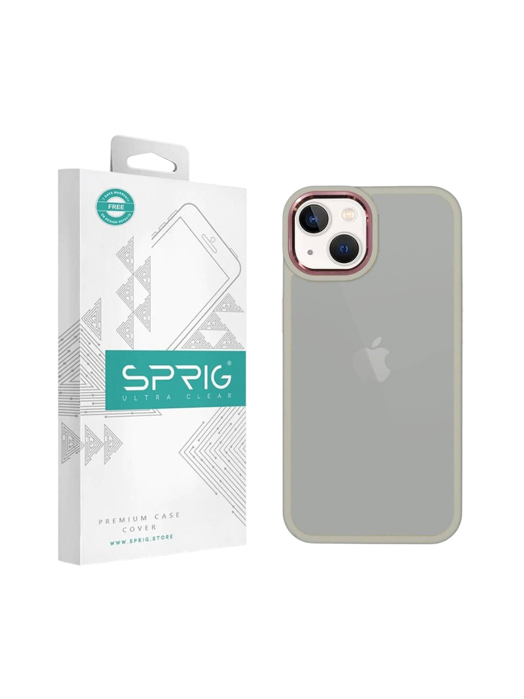 SPRIG iPhone 14 Translucent Back Cover