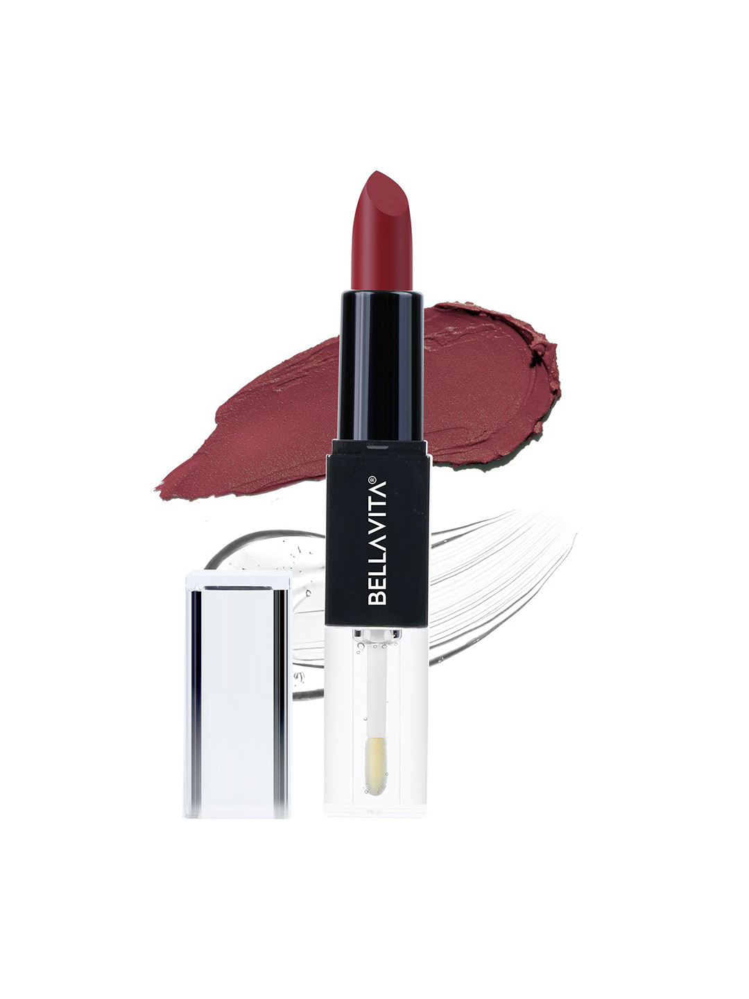 Bella Vita Organic Two Good 2 In 1 Hydrating Lipstick 4.2g & Gloss 2ml - Two Charming