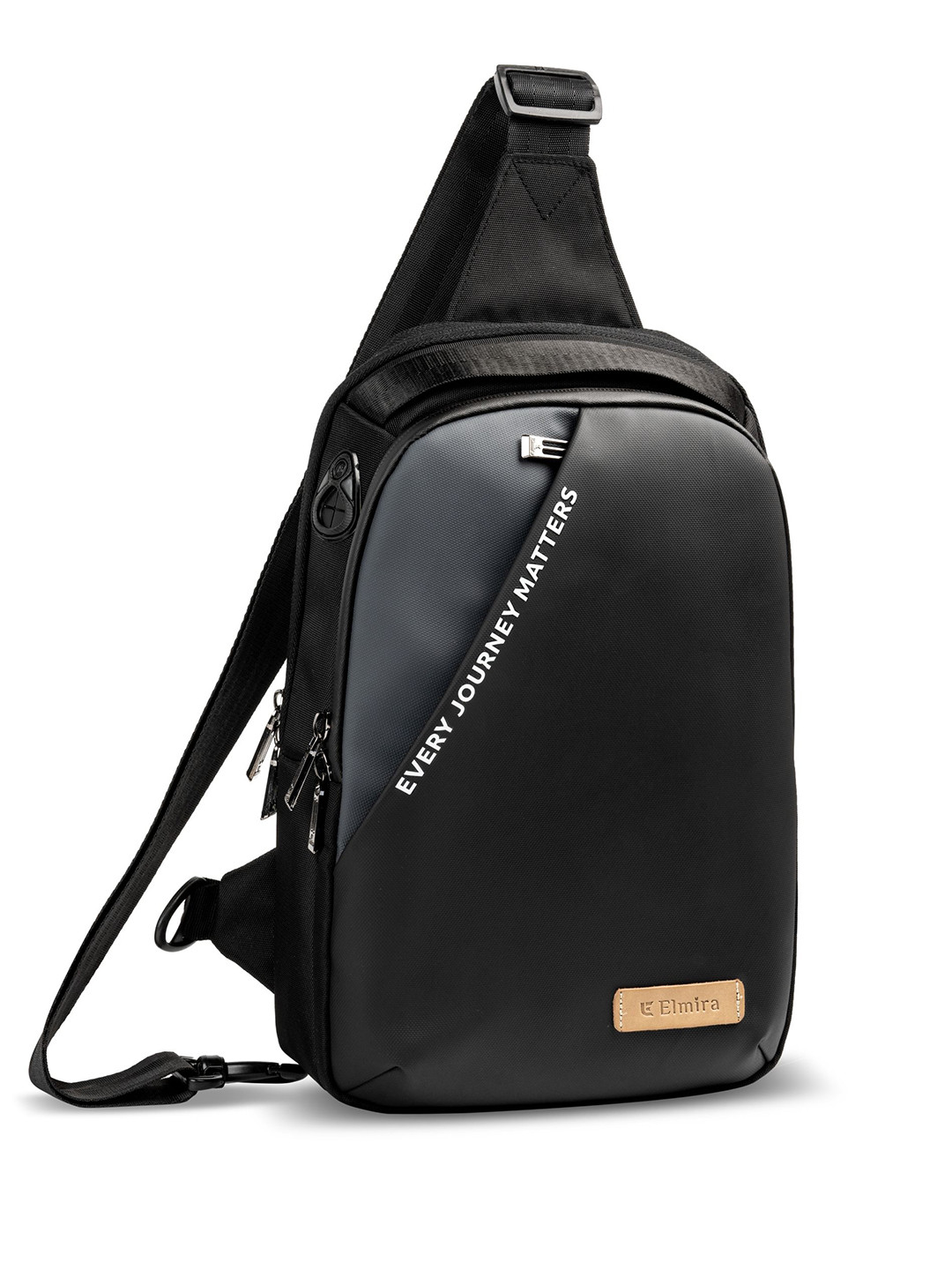 Elmira Unisex Yoke-Style Crossbody Shoulder Straps Water Resistant Backpacks