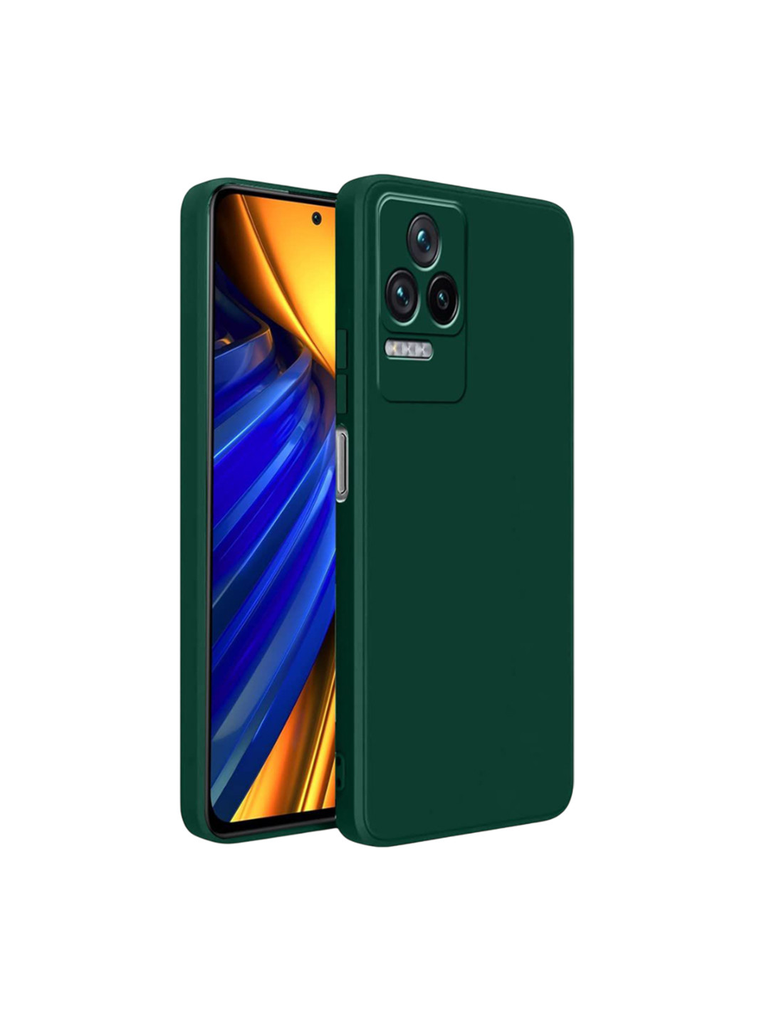 LIRAMARK Poco F6 5G Silicon Back Case Mobile Accessories