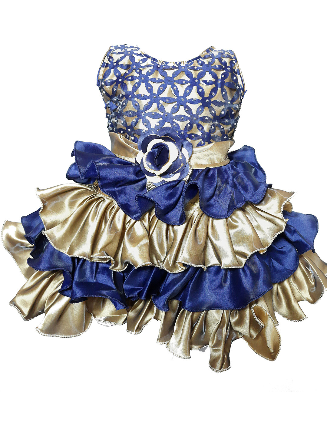 VILLATA FASHION Print Fit & Flare Dress