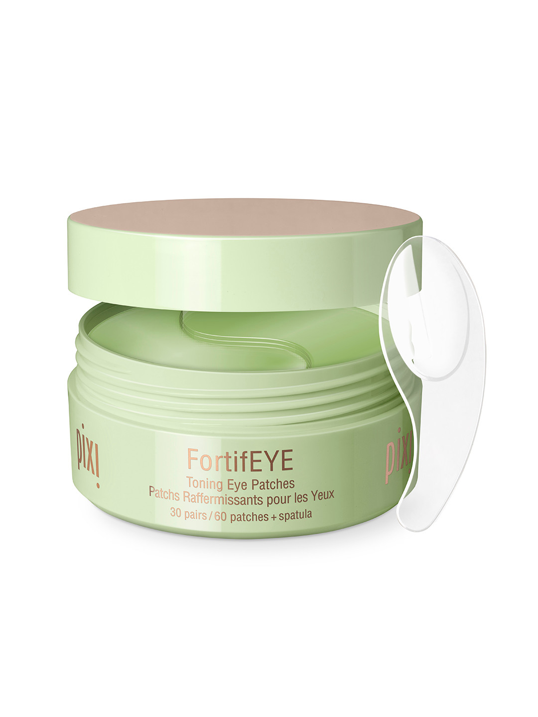 Pixi FortifEYE Toning Eye Patches with Spatula - 30 Pairs/60 Patches