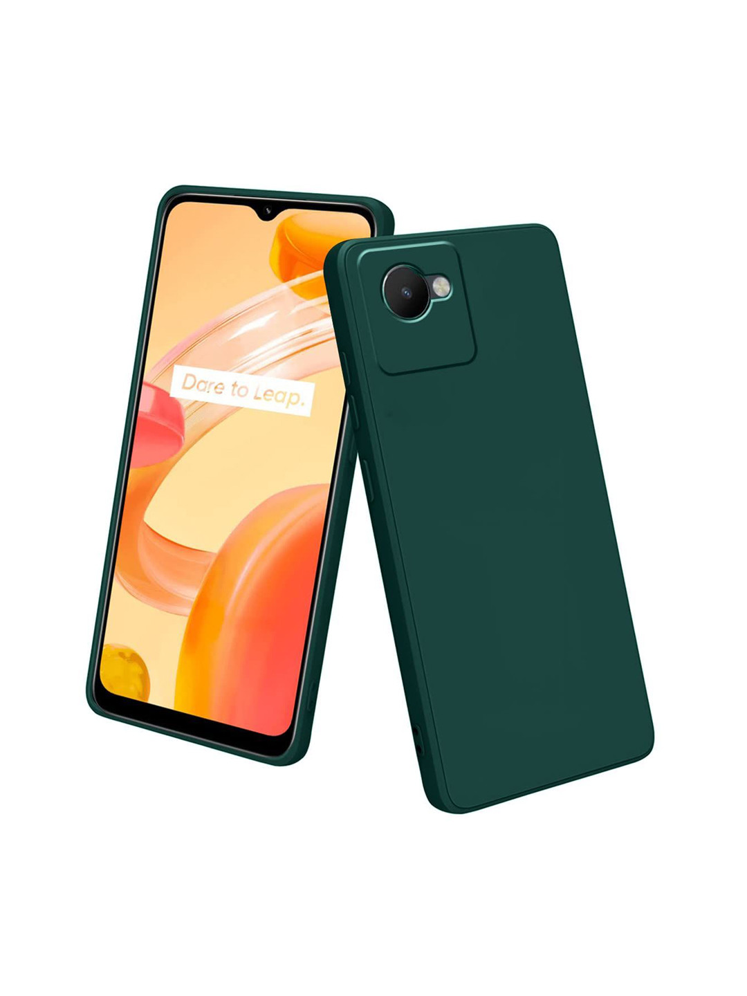 LIRAMARK Realme C30/ Realme Narzo 50i Prime Silicone Back Cover
