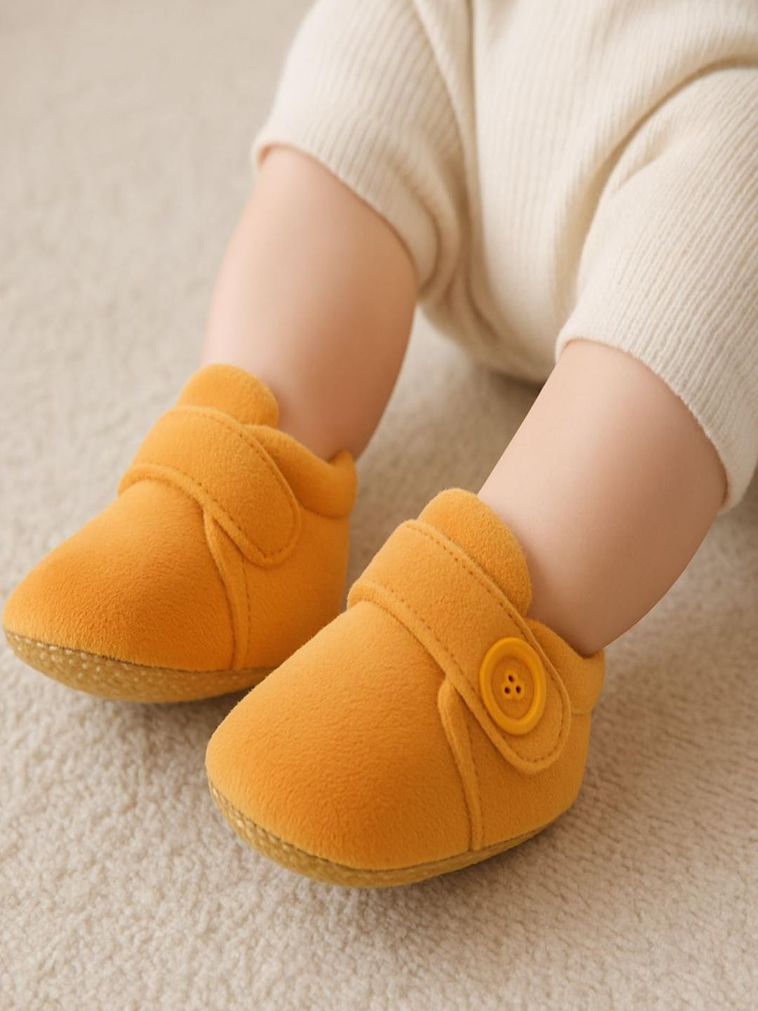Star Fish Gold Kids Soft Cotton Booties