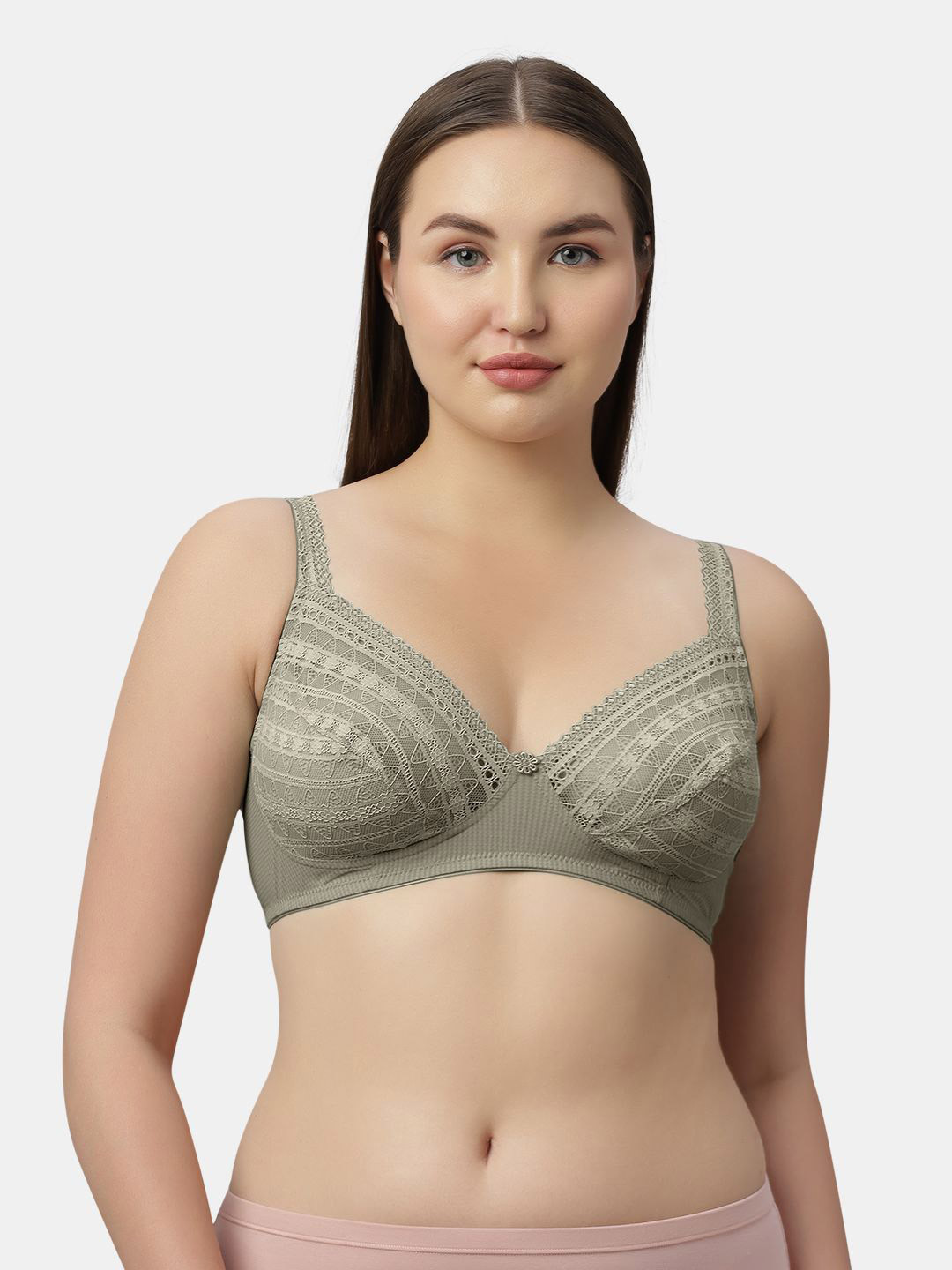 Sonari Women Nino Floral Medium Coverage Non-Wired & Non Padded Bra