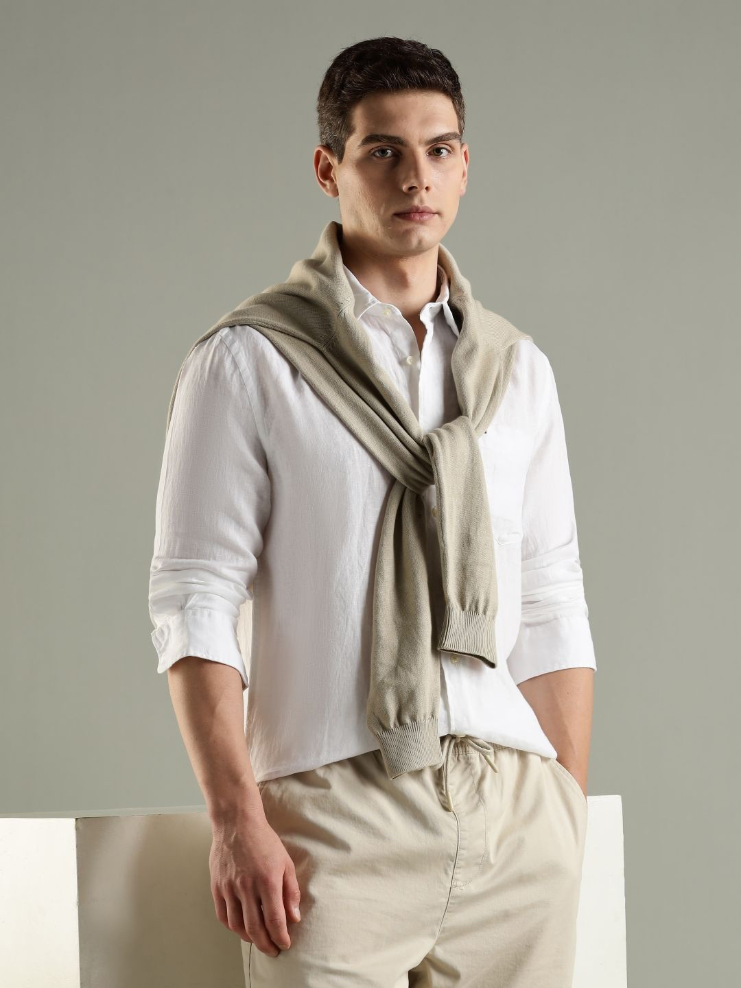 Tommy Hilfiger Linen Casual Shirt