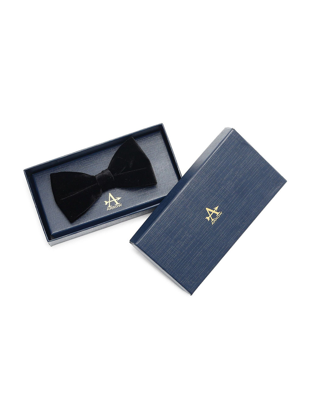 Arrow Men Pre Tied Velvet Bow Tie